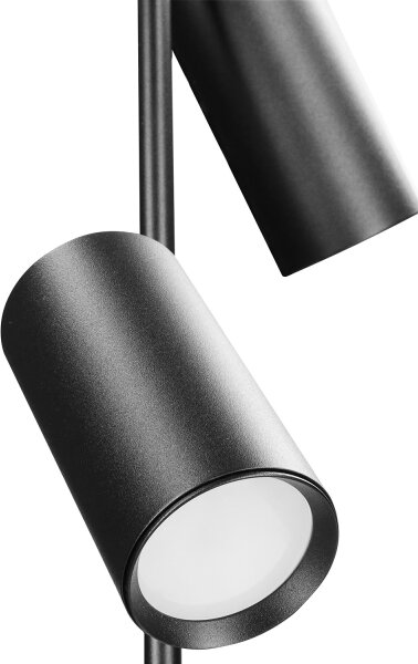 Brilagi - Stojacia lampa SELE 3xGU10/30W/230V čierna