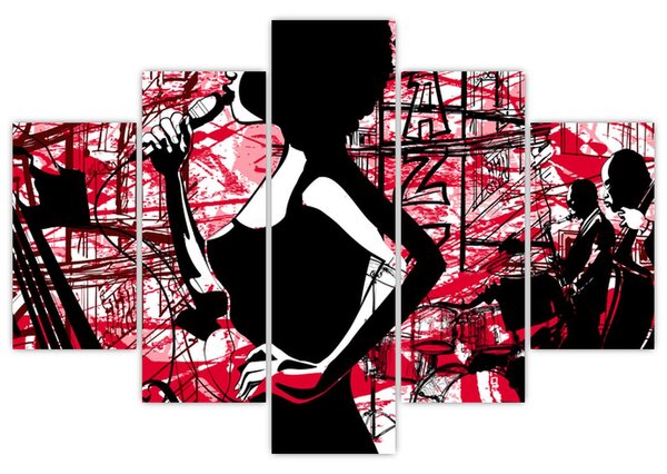 Obraz - Jazz (150x105 cm)