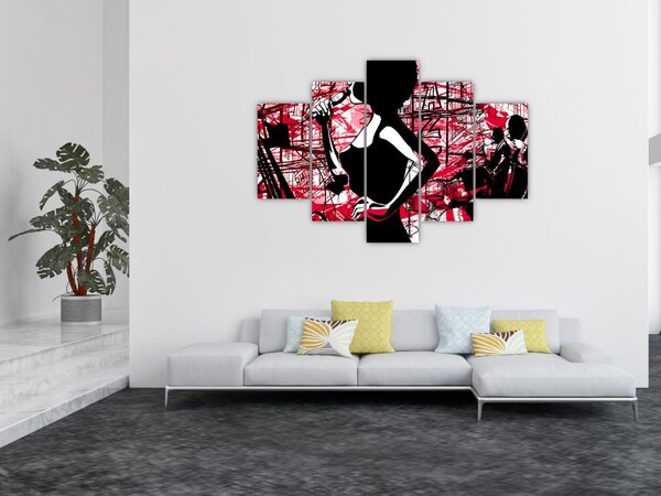 Obraz - Jazz (150x105 cm)