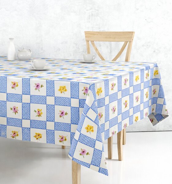 Obrus ​​PVC DC-680-modrý - Role 140cm x 20m