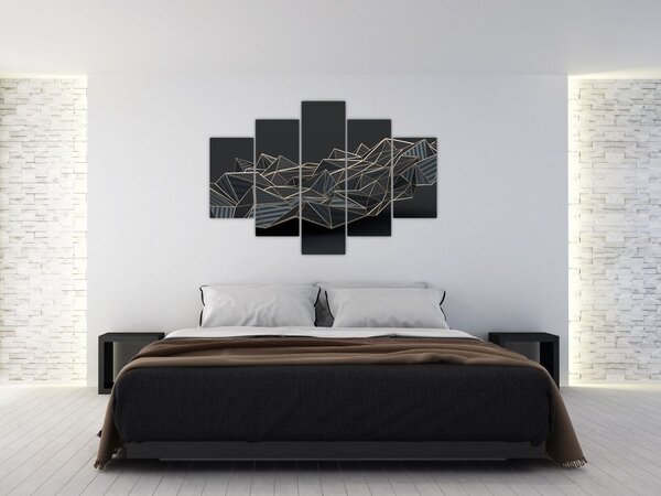 Obraz abstrakcie (150x105 cm)