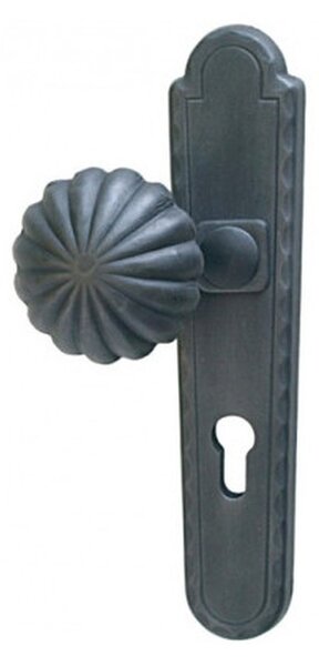 GALBUSERA Kované bezpečnostné kovanie 4311 - 72 mm, kľučka/kľučka, červeno-hnedá corten