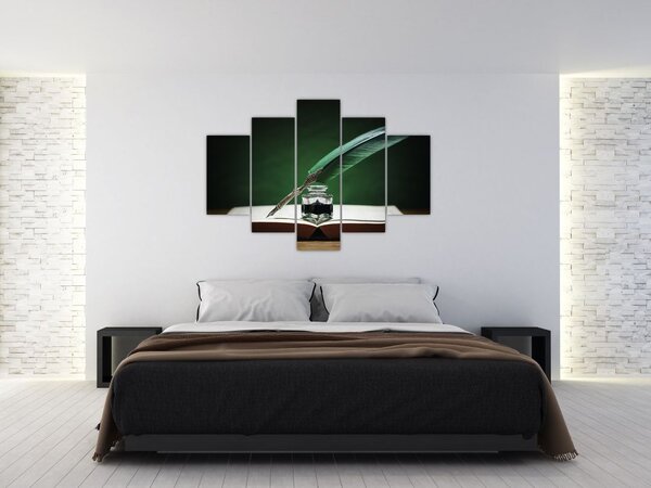 Obraz písacieho pera (150x105 cm)