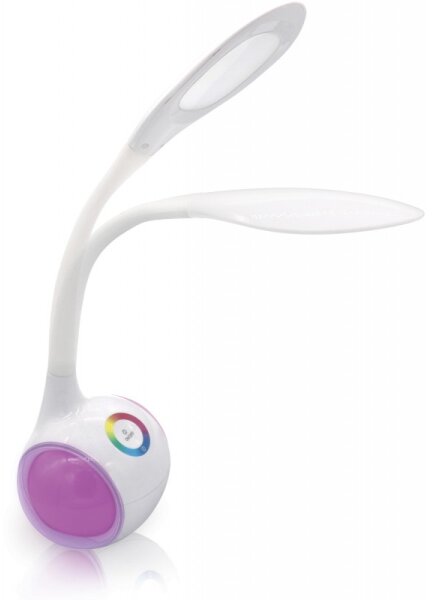 LED RGB Stmievateľná nabíjacia stolná lampa LED/5W/5V 2400 mAh