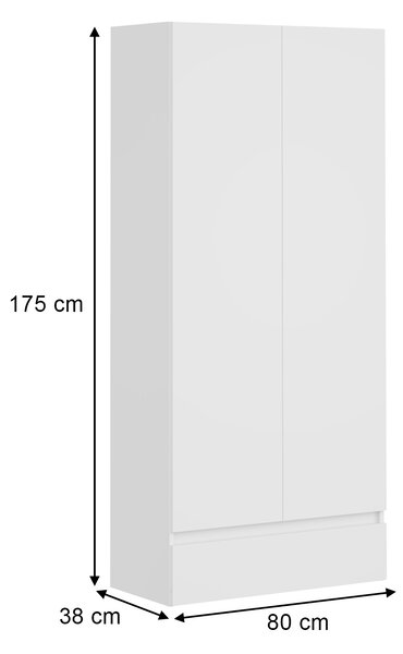 Šatníková skriňa Ansi 80x175x38 - kašmír