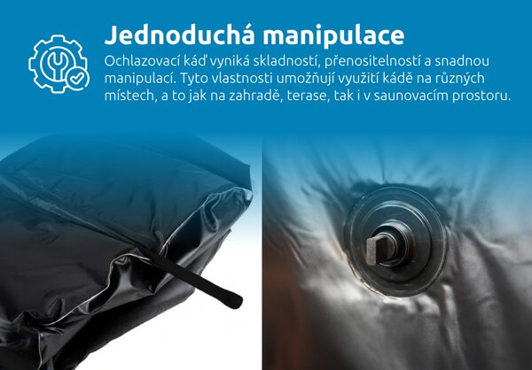 Marimex | Ochladzovacia kaďa 125x75x77 cm s kartušovou filtráciou | 11650054
