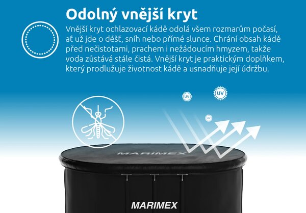 Marimex | Ochladzovacia kaďa 125x75x77 cm s kartušovou filtráciou | 11650054