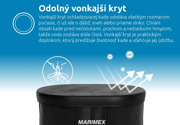 Marimex | Ochladzovacia kaďa 125x75x77 cm s kartušovou filtráciou | 11650054