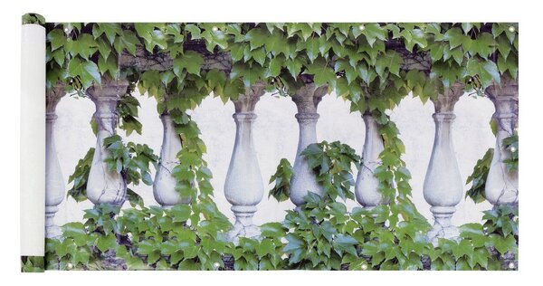 Zelená plastová balkónová zástena 500x85 cm - Maximex