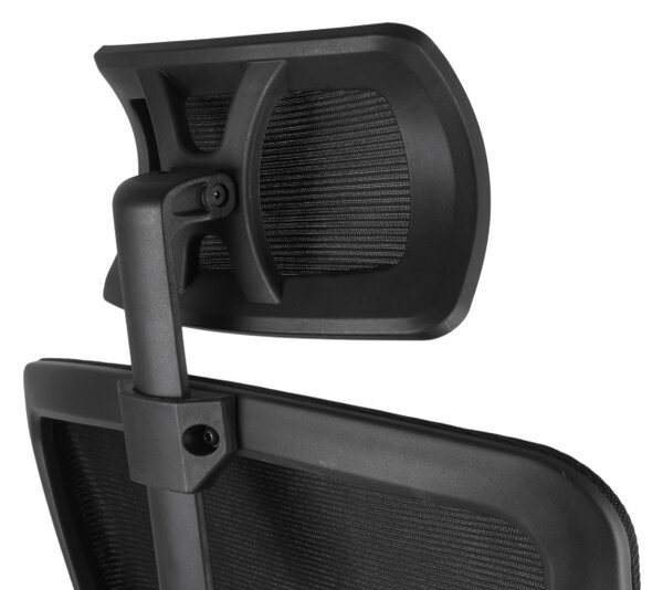 Kancelárska ergonomická stolička Neoseat FLEX PRO — čierna, nosnosť 150 kg