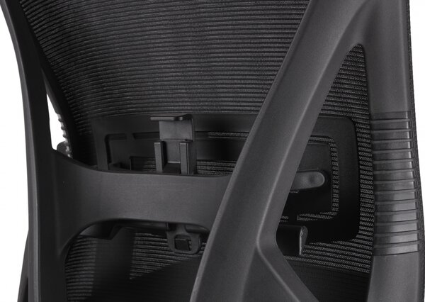 Kancelárska ergonomická stolička Neoseat FLEX PRO — čierna, nosnosť 150 kg