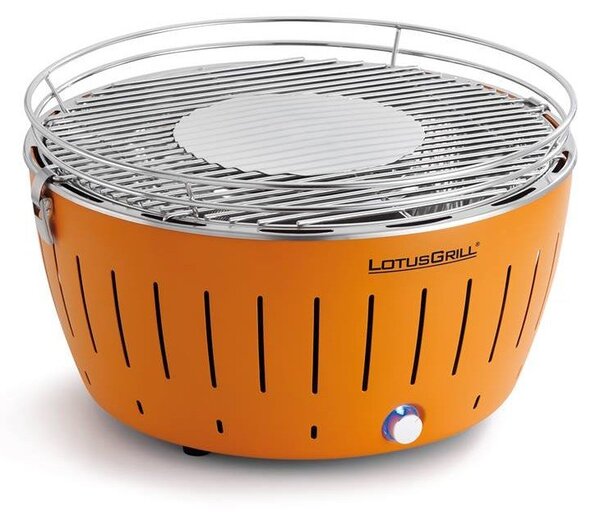 Oranžový nedymiaci gril LotusGrill XL