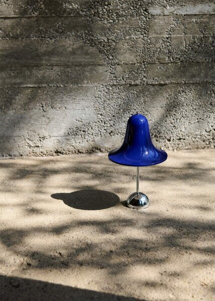 Verpan Prenosná lampa Pantop Ø18, night blue 147560