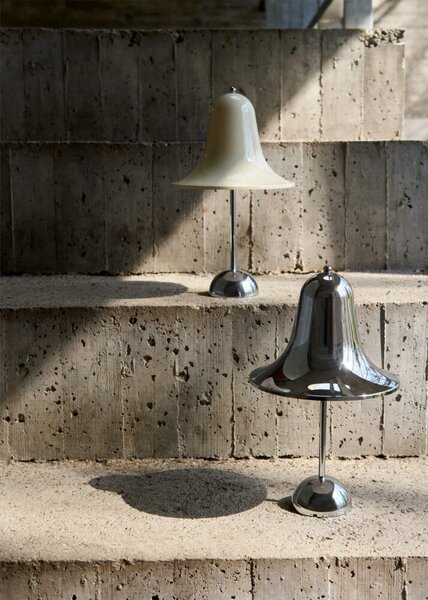 Verpan Prenosná lampa Pantop Ø18, cream white 147561