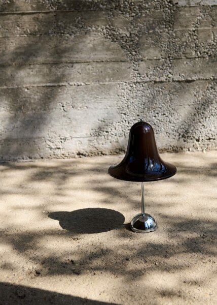 Verpan Prenosná lampa Pantop Ø18, pitch brown 147555