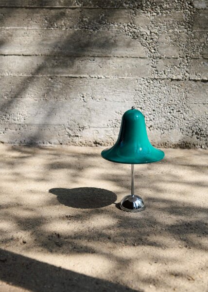 Verpan Prenosná lampa Pantop Ø18, dark teal 147557
