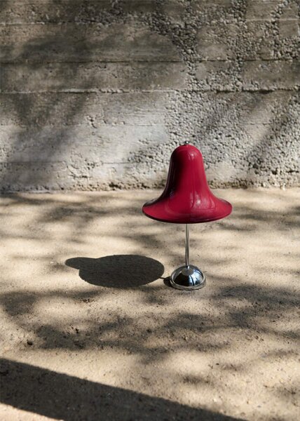 Verpan Prenosná lampa Pantop Ø18, cherry red 147559