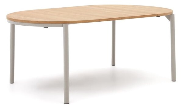 Okrúhly rozkladací jedálenský stôl v dekore duba ø 120 cm Montuiri – Kave Home