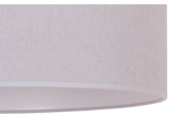 Duolla - Luster na lanku BRISTOL 1xE27/40W/230V pr. 45 cm šedá