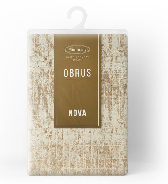 OBRUS ALINA 140X260 CM BÉŽOVÝ