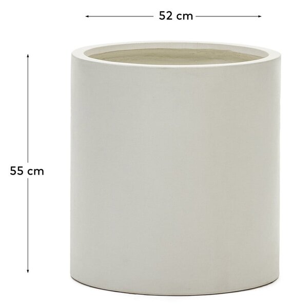 Kvetináč z cementu ø 52 cm Aiguablava – Kave Home