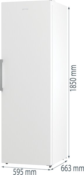 Gorenje RP619EEW5 - Jednodverová chladnička