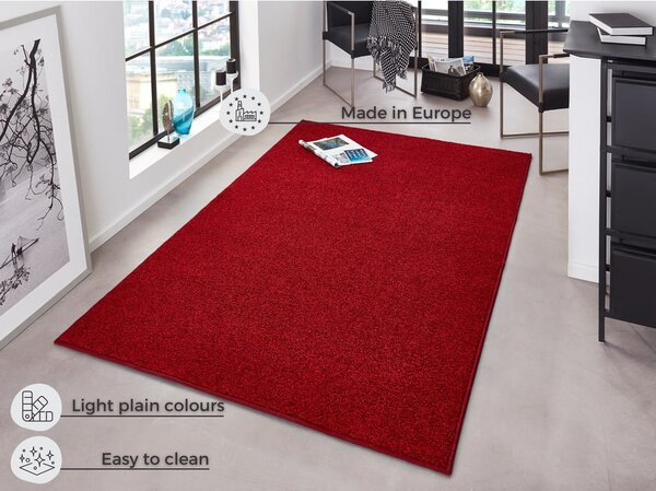 Červený koberec Hanse Home Pure, 160 x 240 cm