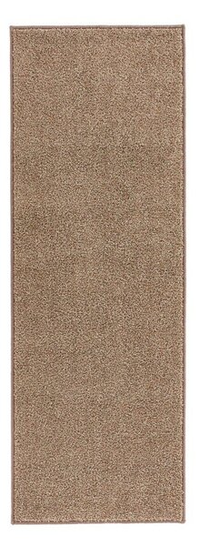 Hnedý behúň Hanse Home Pure, 80 x 200 cm