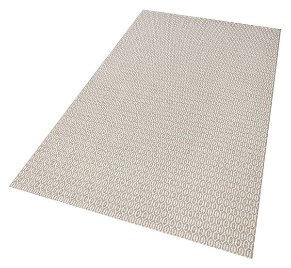 Sivý vonkajší koberec NORTHRUGS Coin, 140 x 200 cm
