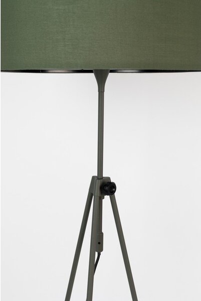 Zelená stojacia lampa Zuiver Lesley