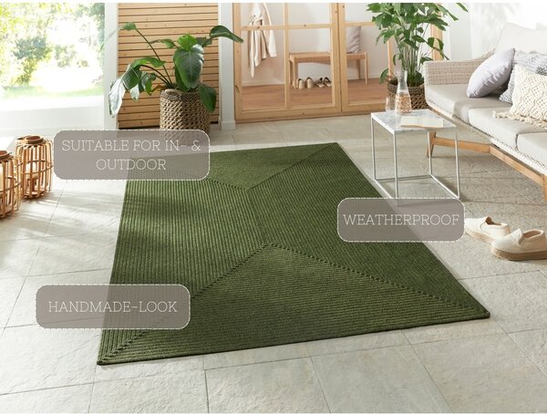 Zelený vonkajší koberec 170x120 cm - NORTHRUGS