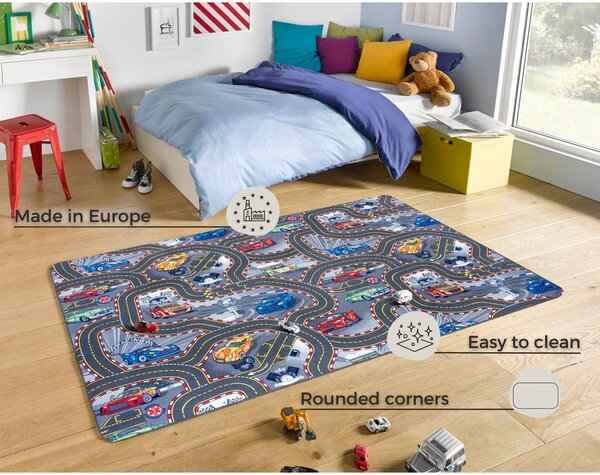 Detský koberček Hanse Home Play Race Track, 160 x 240 cm
