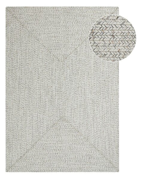 Biely/béžový vonkajší koberec 230x160 cm - NORTHRUGS