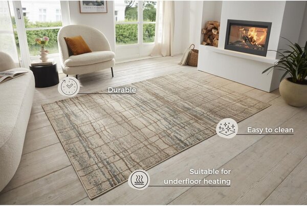 Béžový koberec 80x120 cm Terrain – Hanse Home
