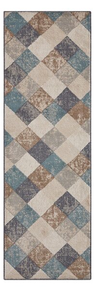 Modrý/béžový behúň 80x200 cm Terrain – Hanse Home