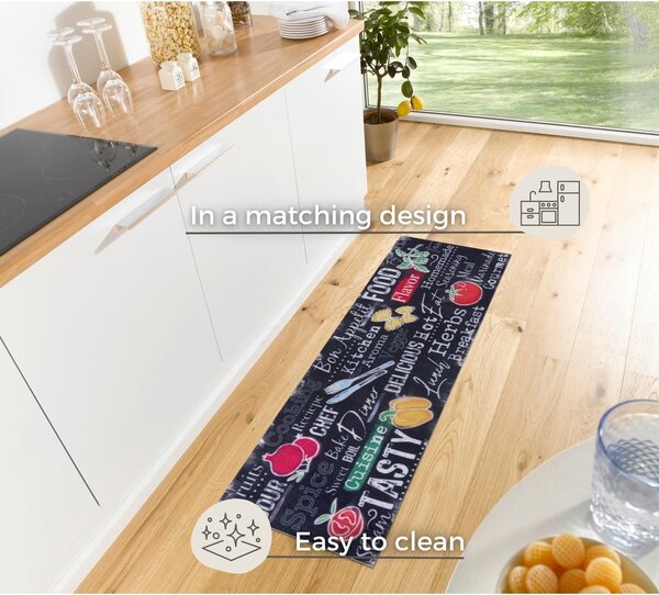 Koberec behúň 50x150 cm Delicious Kitchen Board – Hanse Home