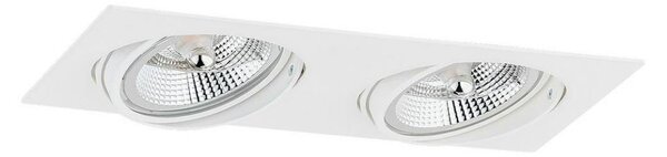 Argon 1046 - Podhľadové svietidlo OLIMP 2xGU10-AR111/12W/230V biela