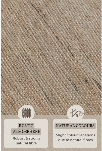 Béžový behúň 80x200 cm Handloom – Hanse Home