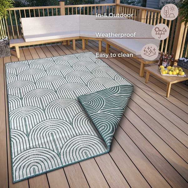 Zelený vonkajší koberec 80x150 cm Pangli Green – Hanse Home