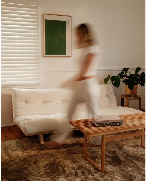 Žltá menčestrová pohovka 200 cm Lean – Karup Design