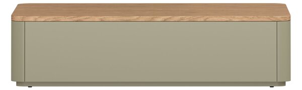 Konferenčný stolík Elivo 100x60 cm so zásuvkami - eukalyptus / dub baltic dune