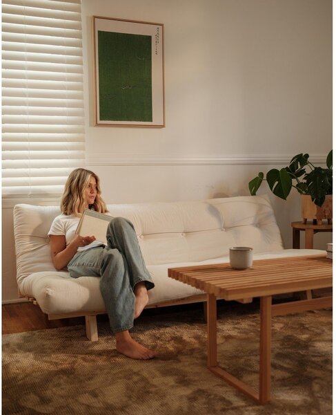 Variabilná pohovka Karup Design Lean Raw Olive Green