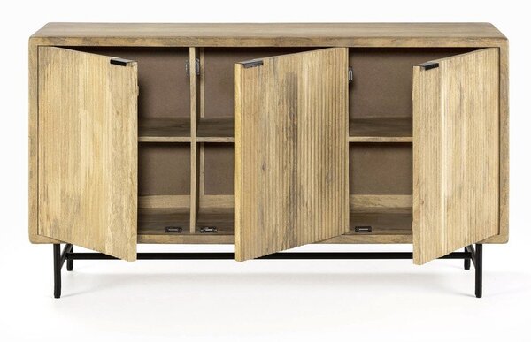 Komoda z mangového dreva v prírodnej farbe 150x85x40 cm Mundra – MOME