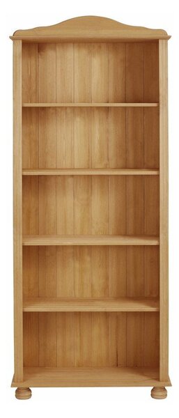 Knižnica z borovicového dreva v prírodnej farbe 70x181 cm Ella – Støraa