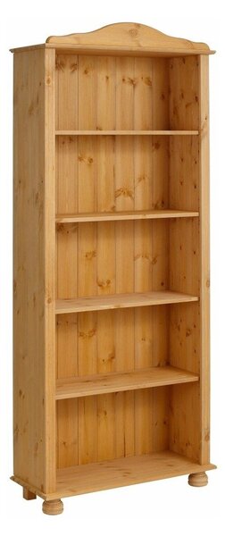 Knižnica z borovicového dreva v prírodnej farbe 70x181 cm Ella – Støraa