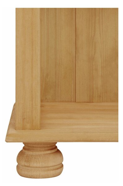 Knižnica z borovicového dreva v prírodnej farbe 70x181 cm Ella – Støraa