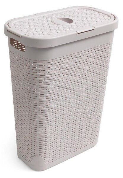 Béžový kôš na bielizeň Addis Calico, 40 l