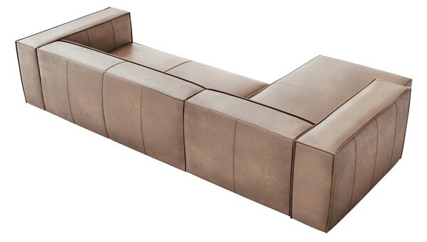Svetlohnedá kožená rohová pohovka (ľavý roh) Madame - Windsor & Co Sofas