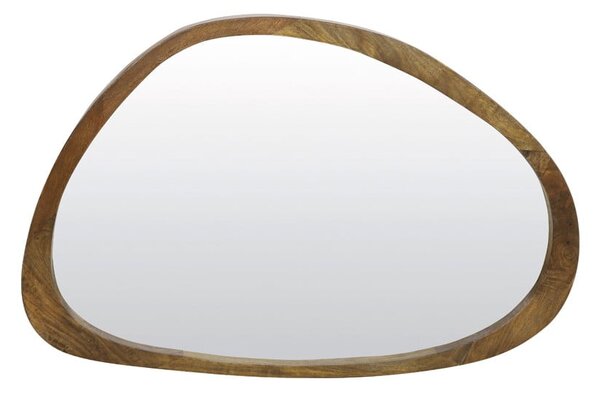 Nástenné zrkadlo s dreveným rámom 120x80 cm Sonora – Light & Living
