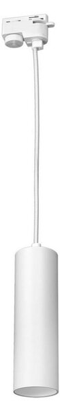 Luster na lanku do lištového systému PIPE 1xGU10/25W/230V biela